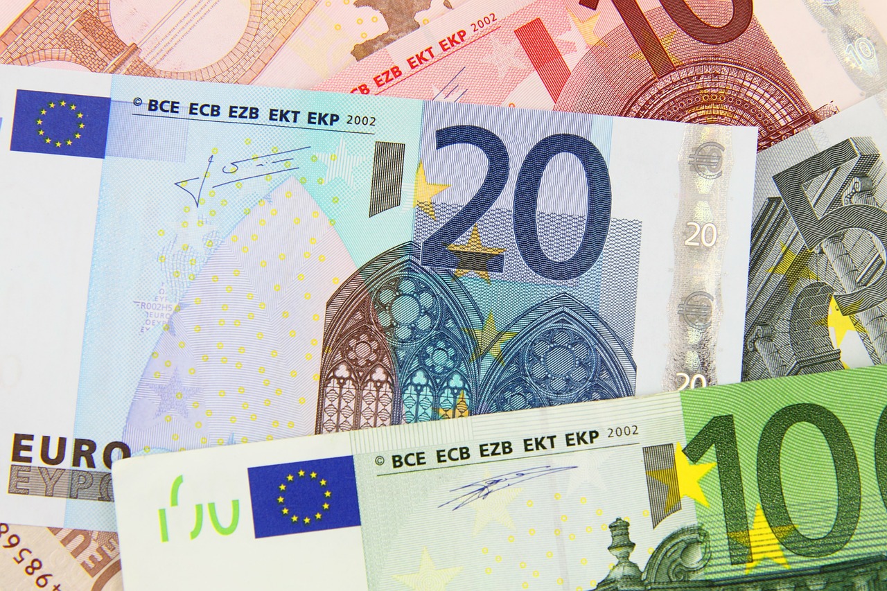 Euro Geldscheine für den Kreditvergleichsrechner