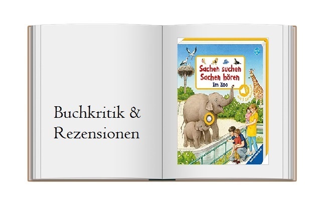 Sachen suchen, Sachen hören: Im Zoo - Buchcover zur Kritik