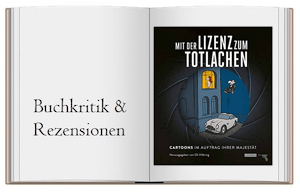 Cover Mit der Lizenz zum Totlachen Cartoons zum Thema James Bond