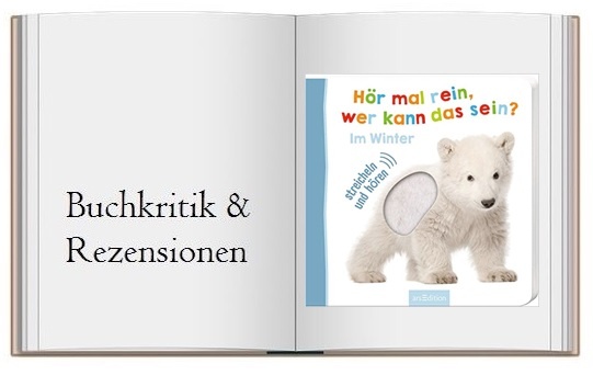 Hör mal rein, wer kann das sein? Im Winter Buchcover zur Buchkritik