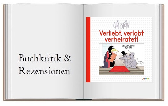 Buchcover zur Kritik von: Verliebt, verlobt, verheiratet! von Uli Stein