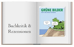 Cover zur Buchkritik von Gruene Bilder Ab-in-die-Natur-Cartoons
