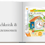 Cover zur Buchkritik von tiptoi® Uhr und Zeit (tiptoi® Mein Lern-Spiel-Abenteuer)