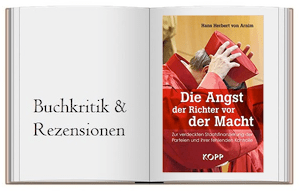 Die Angst der Richter vor der Macht Buchkritik