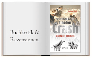 Cover des Buches zur Kritik: Vorbereitung auf den finalen Crash: Ein Insider packt aus